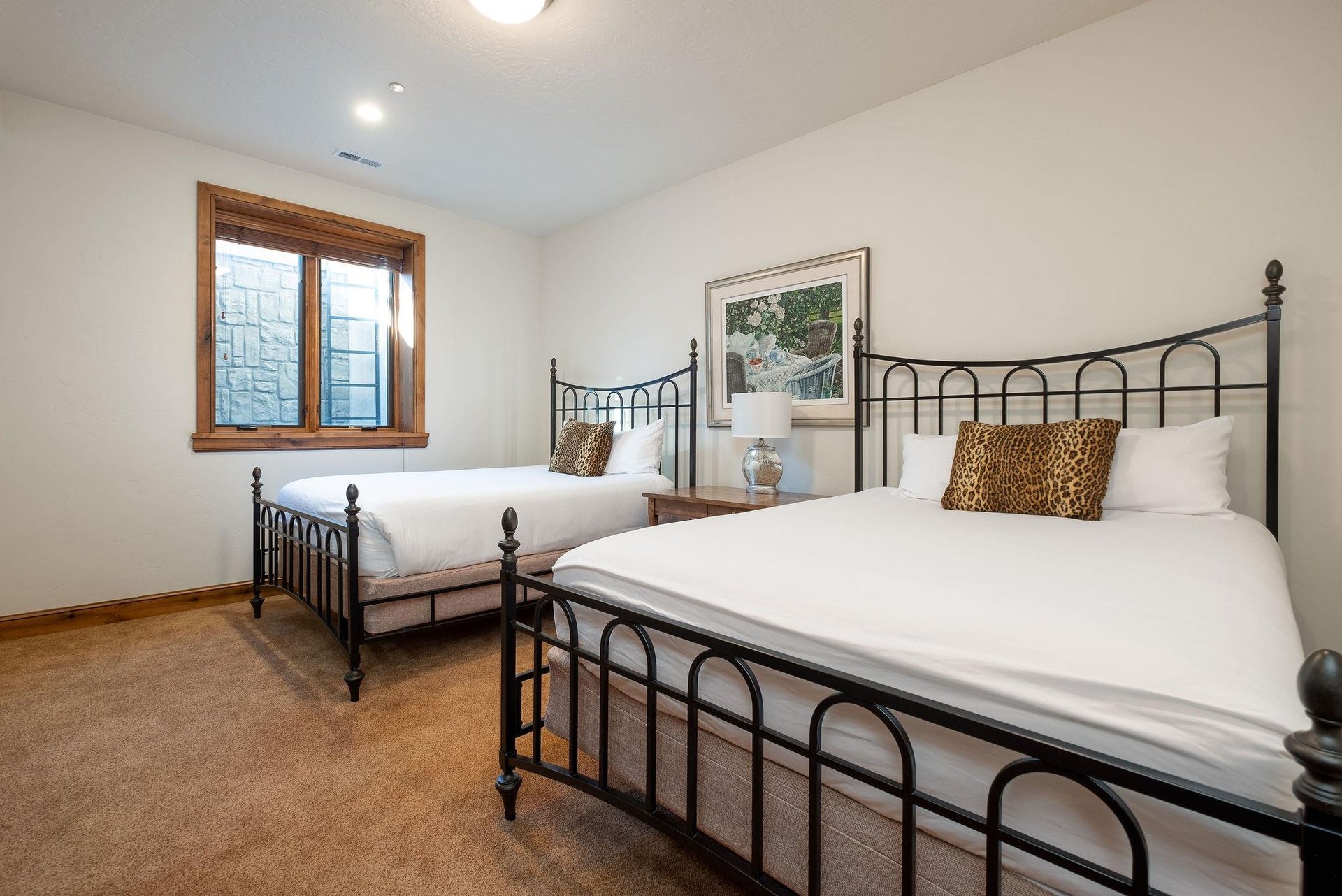Two queen beds