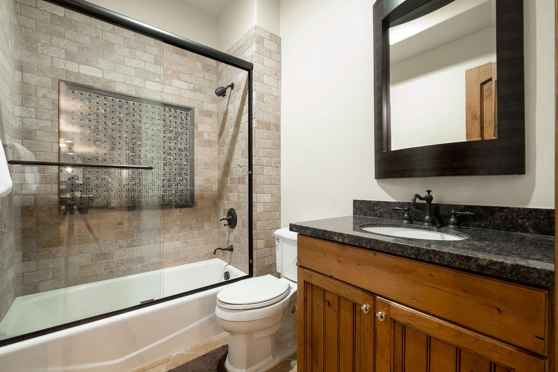 Full lower level bathroom