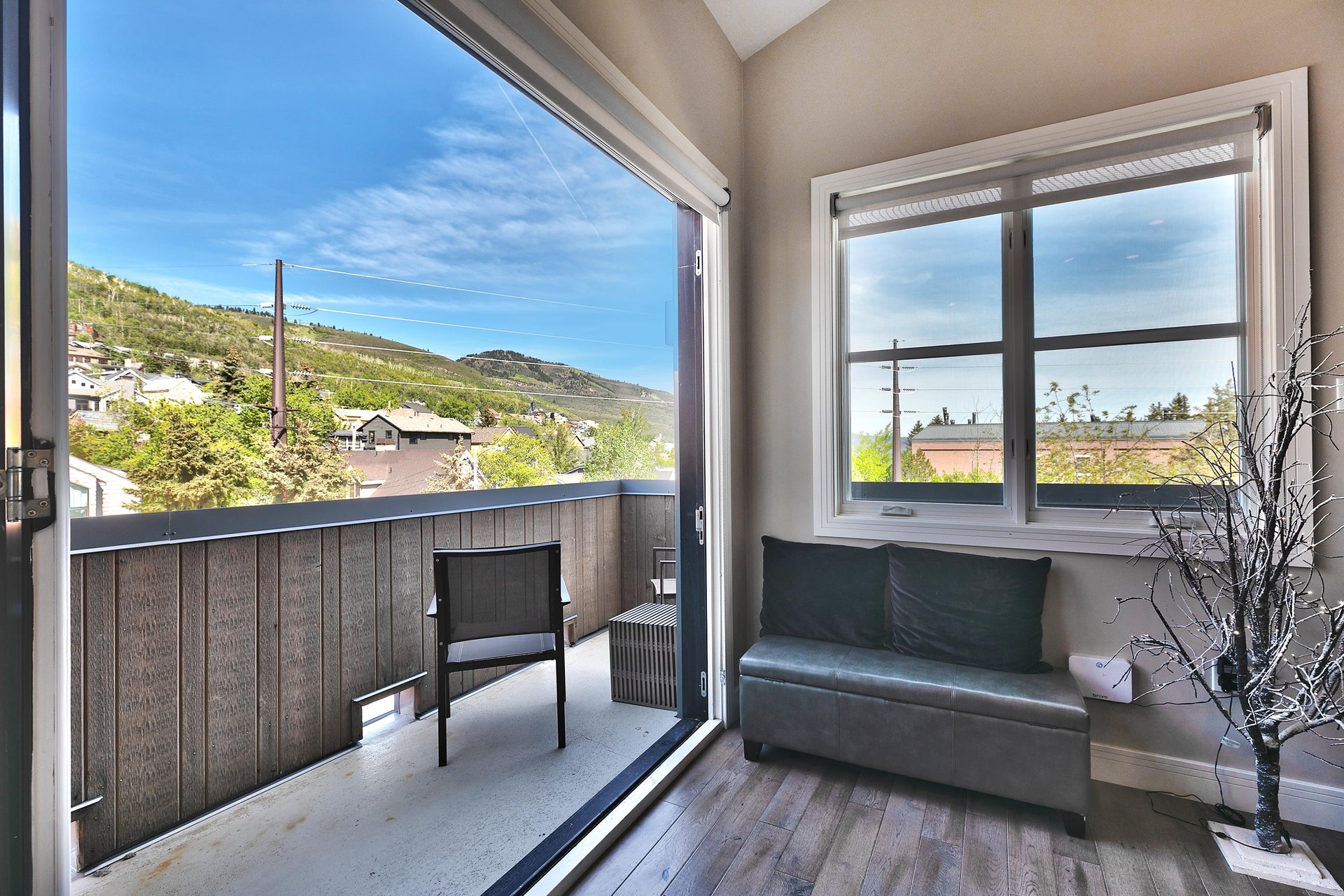 Enjoy your own private patio and the fresh mountain air of Park City