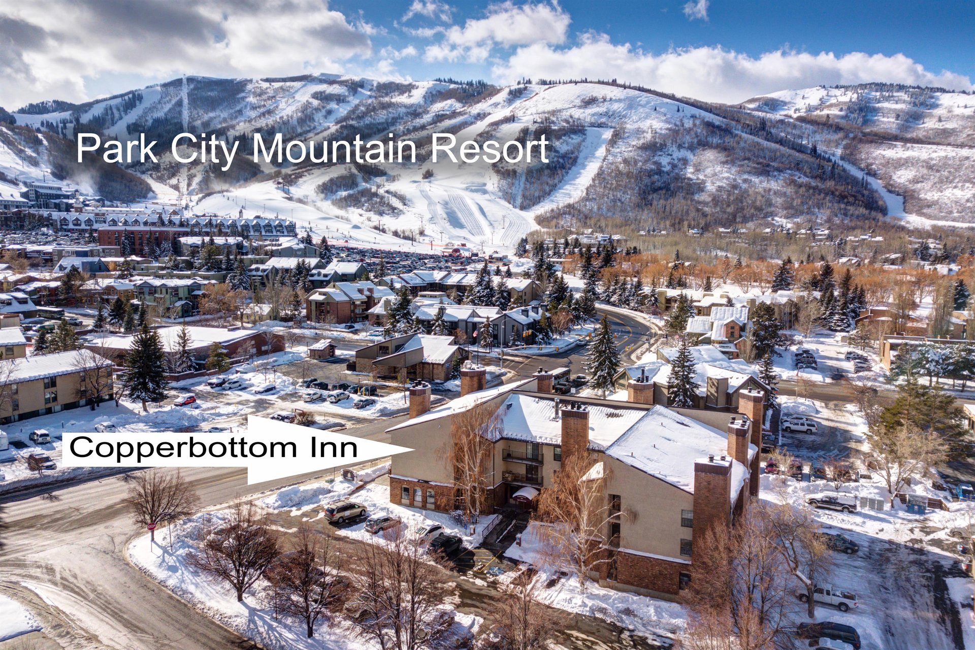 Copperbottom Inn is short walk to Park City Mountain Resort, only one block away.