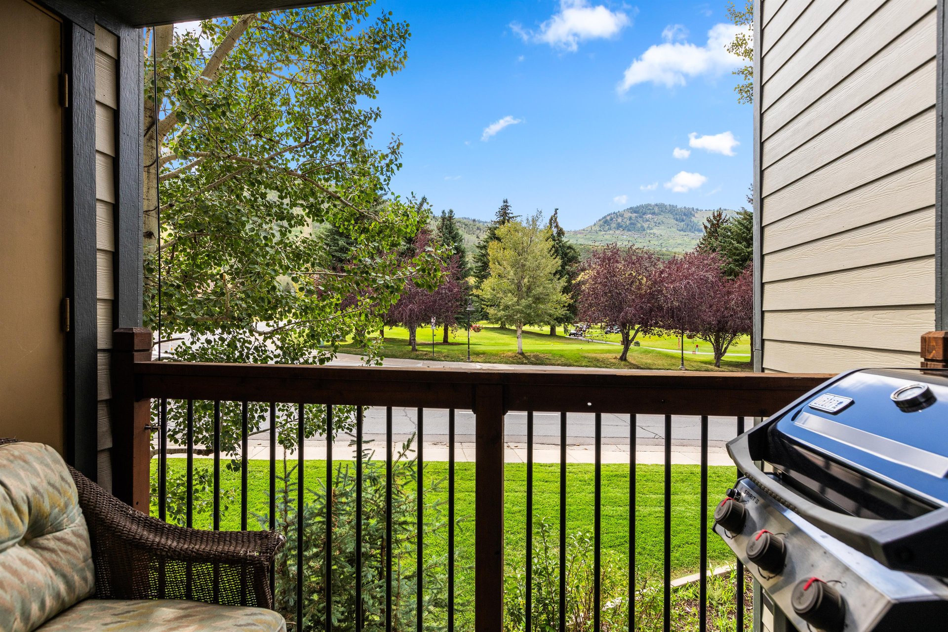 Park City Mountain Resort is directly across the street.