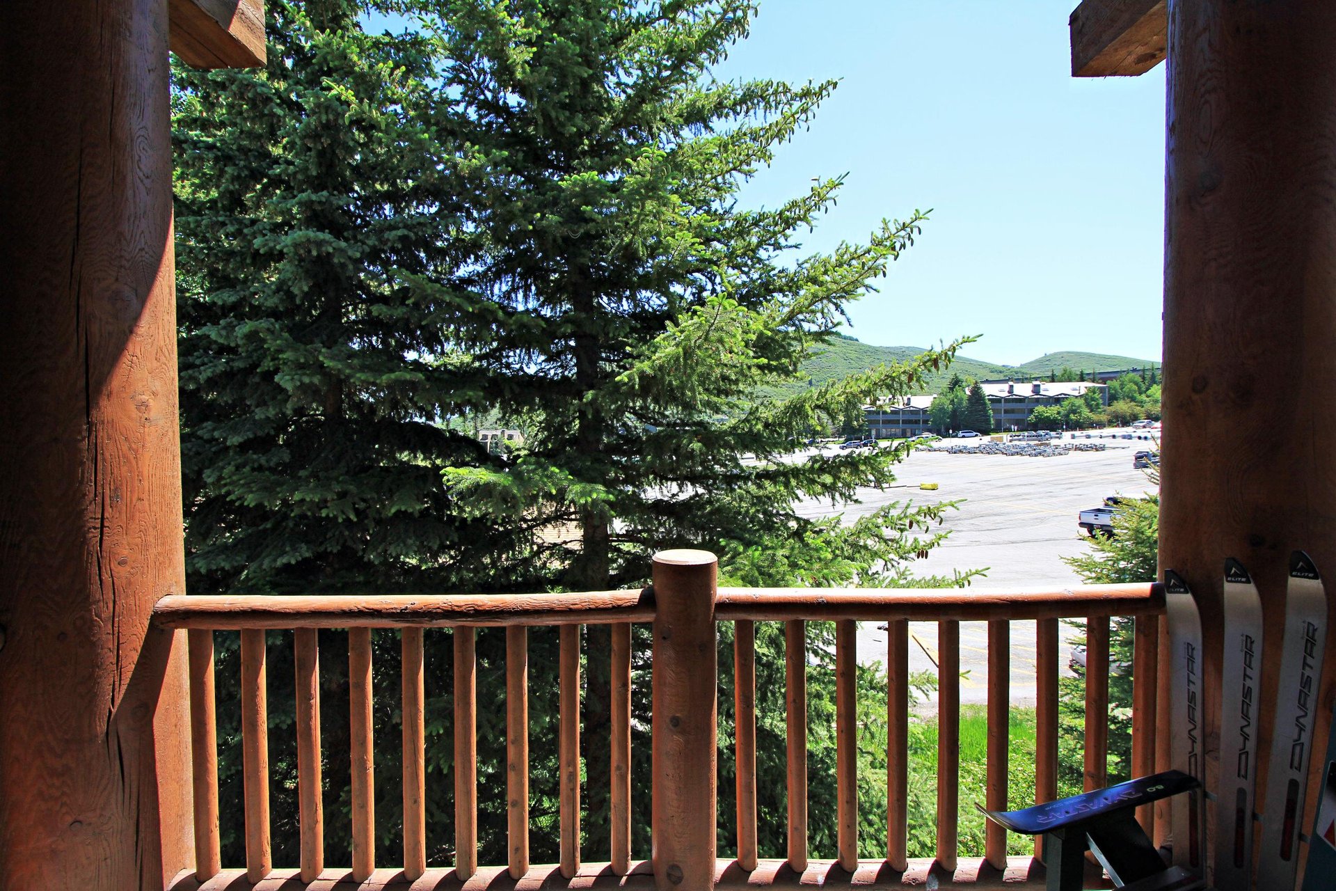 Relax on the private patio