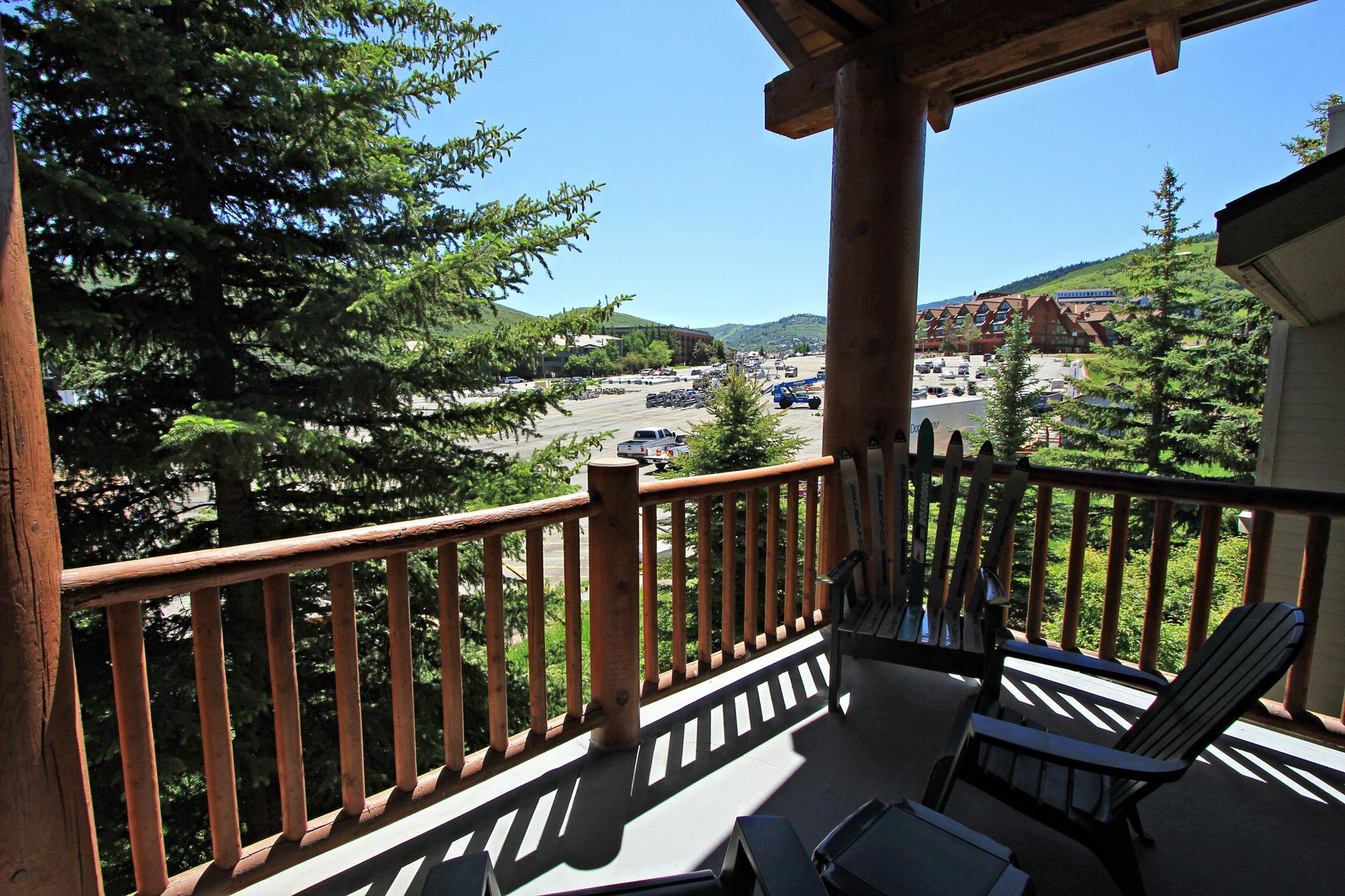Private patio