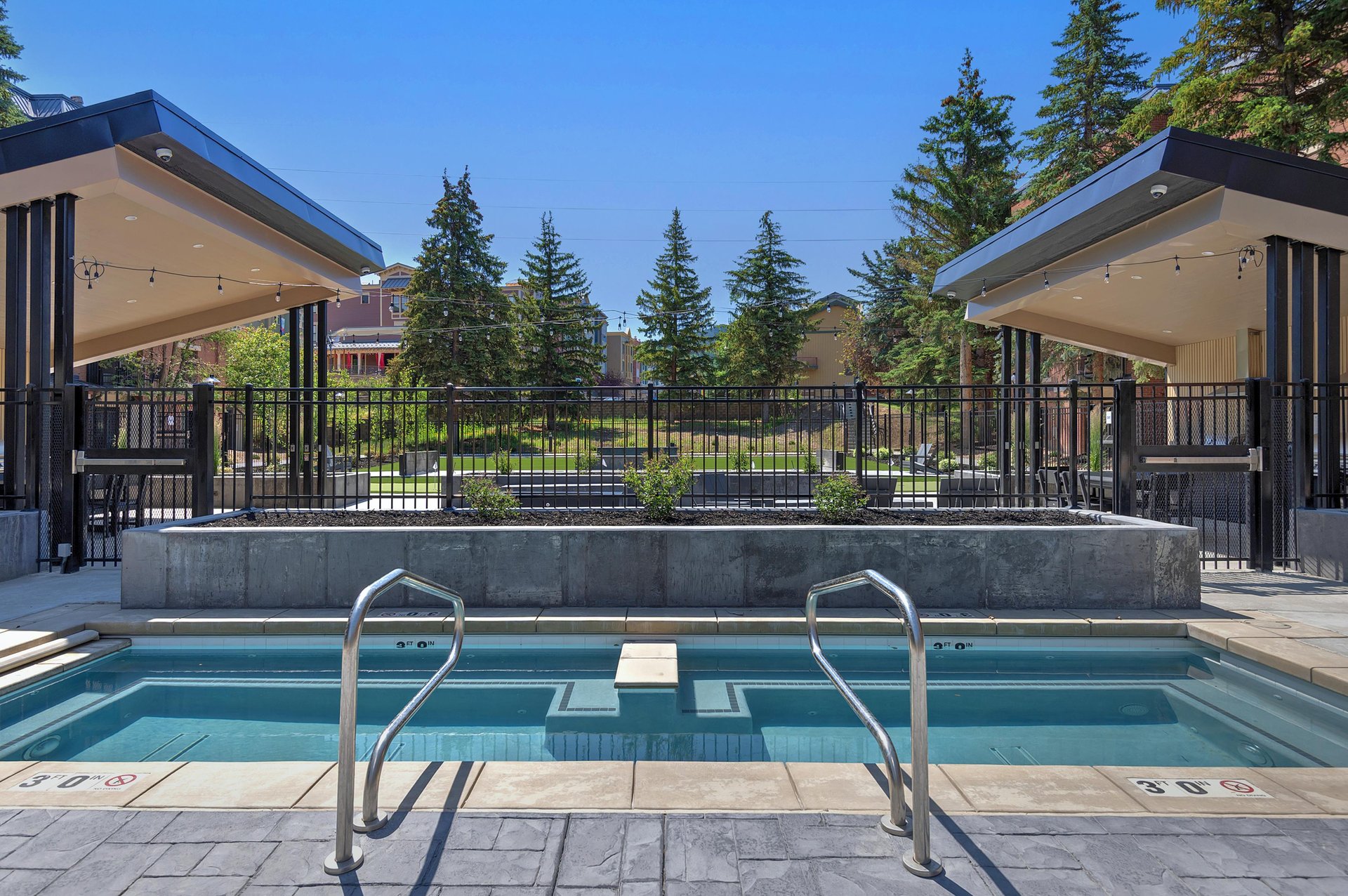 The second Park Station hot tub