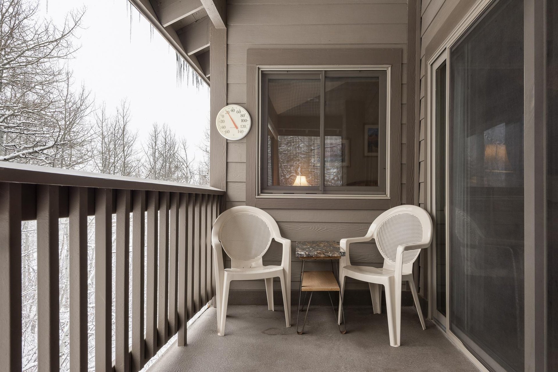 Private patio