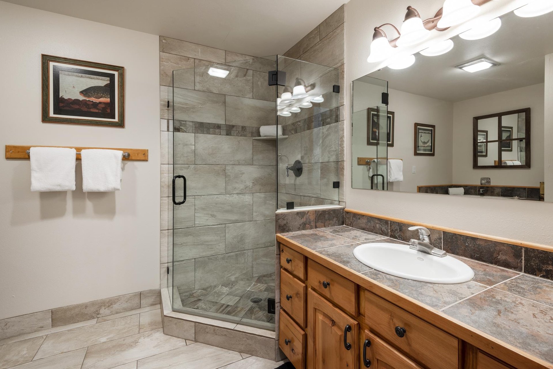 Renovated bathroom