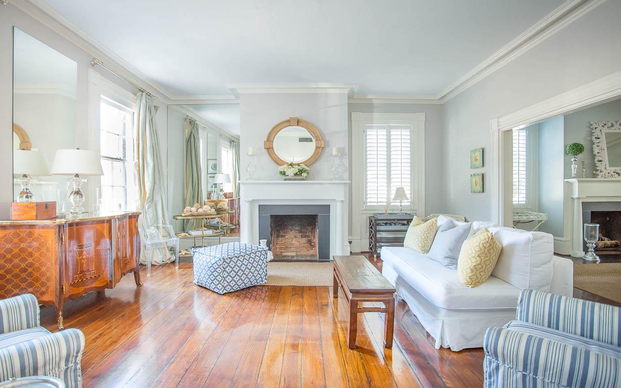The beautiful and bright living room. Perfect for a cocktail