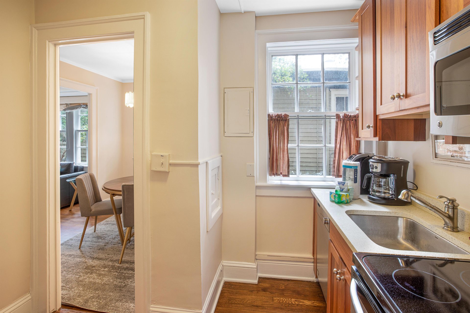 A unique, and rare feature in an apartment, youll find a window in every room here