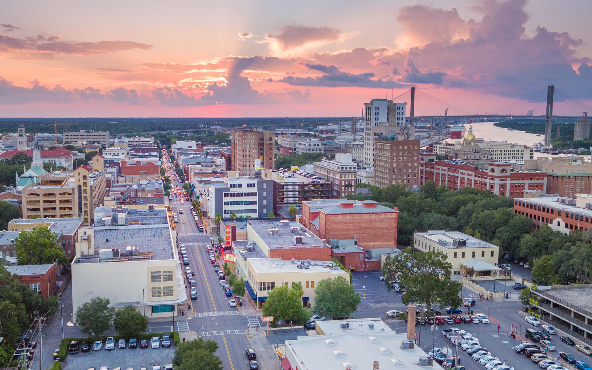 The National Landmark Historic District is very walkable.