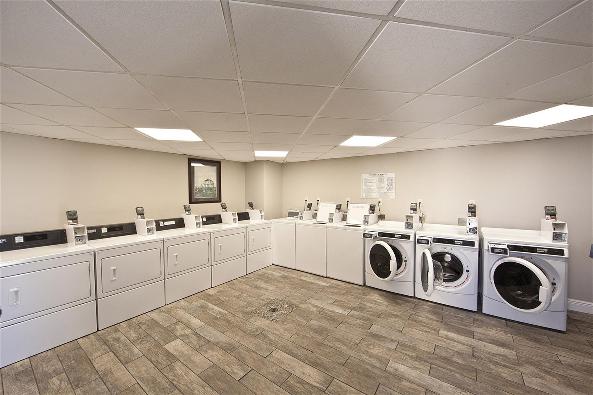 Coin or Card Washers and Dryers on 6