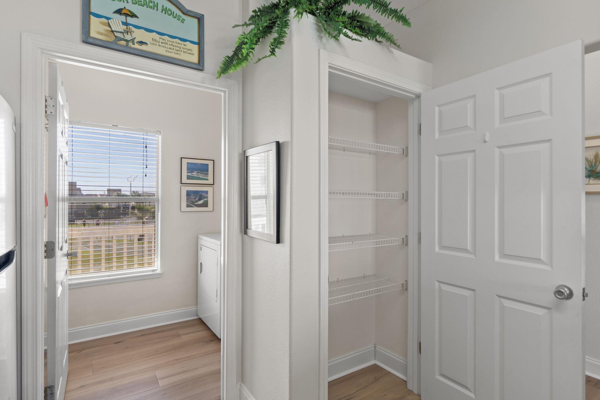 Laundry room and kitchen pantry