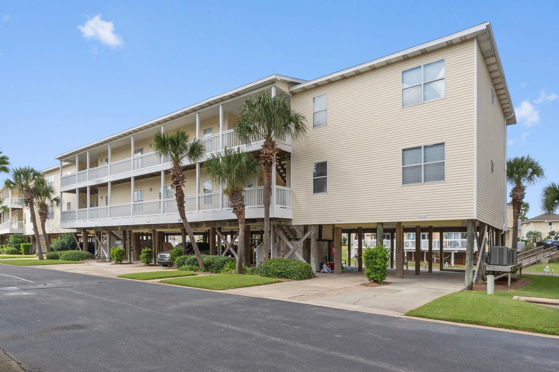 Exterior of unit