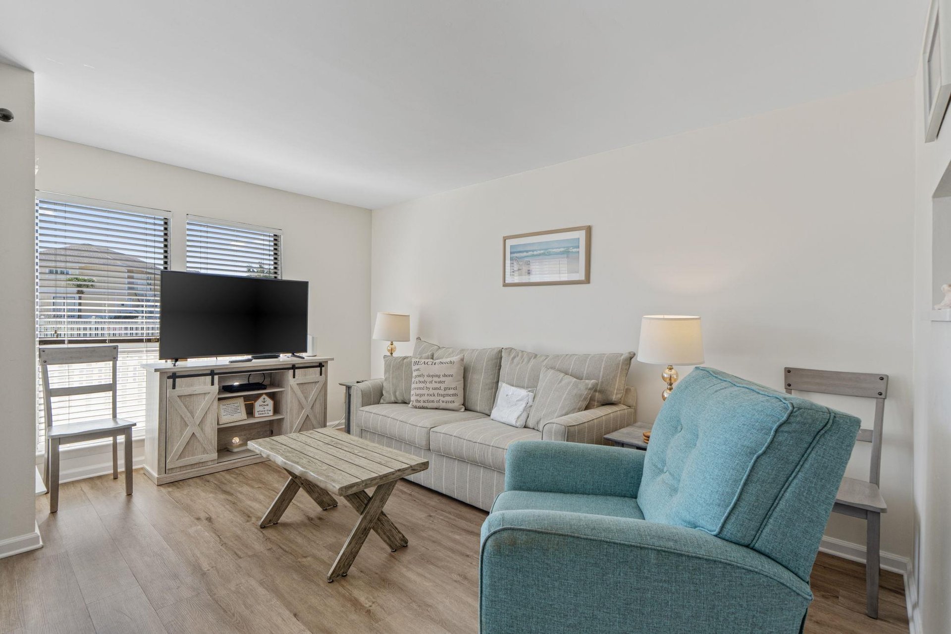 Studio living area
