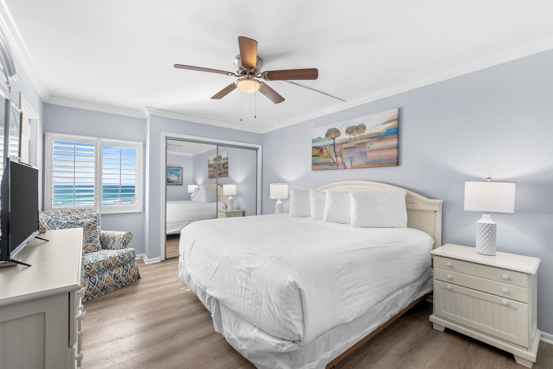 HSRC Master Bedroom With King Size Bed