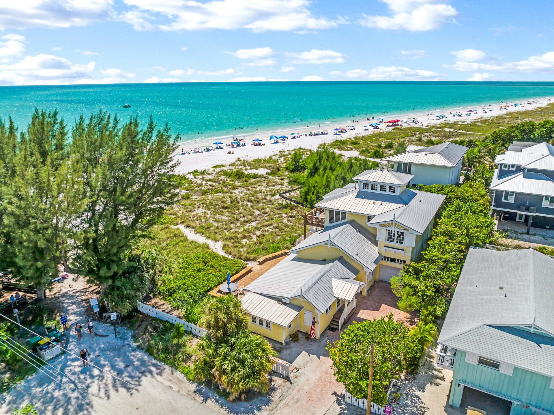 Aerial View  To Beach