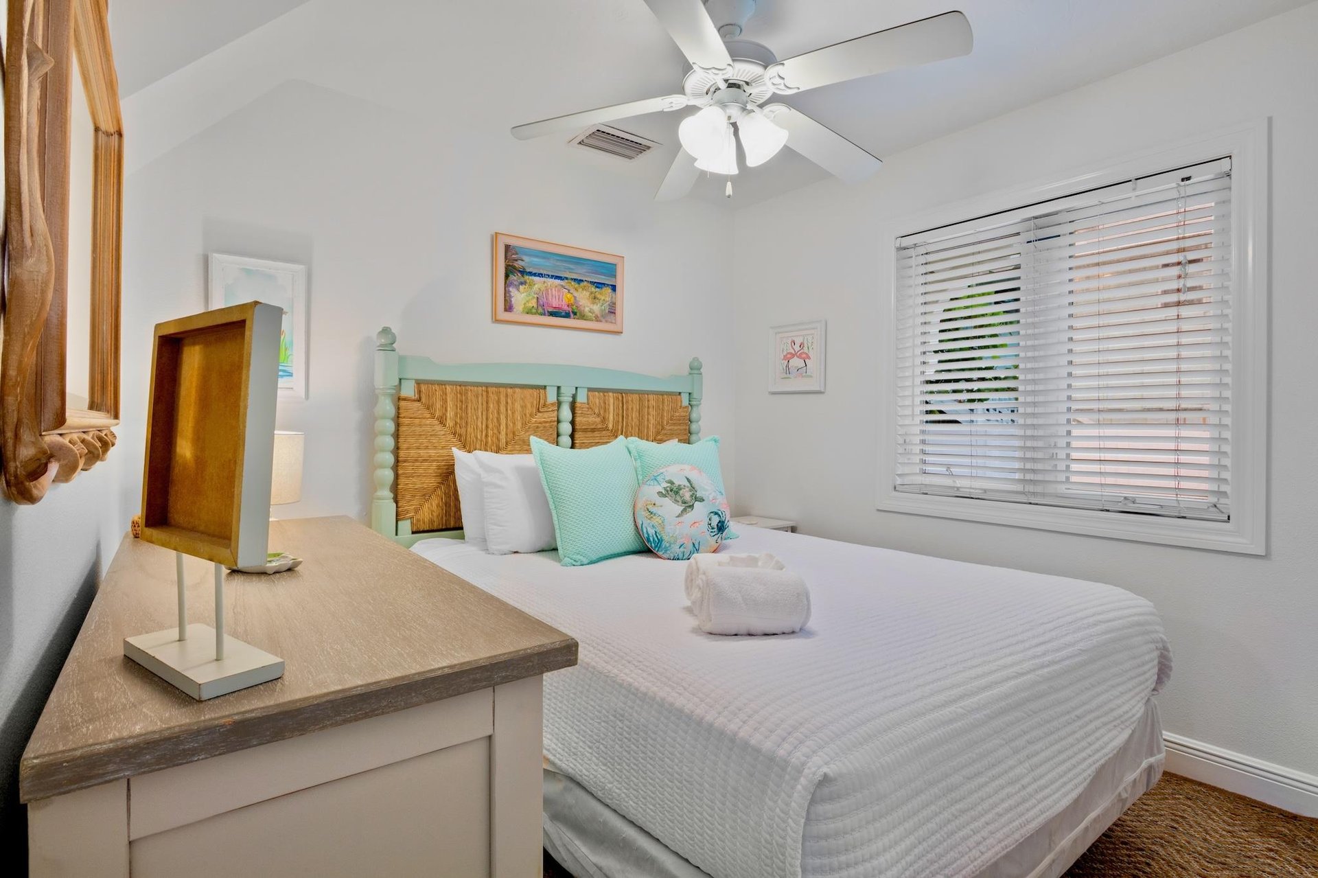 Third Bedroom First Floor  Queen Bed