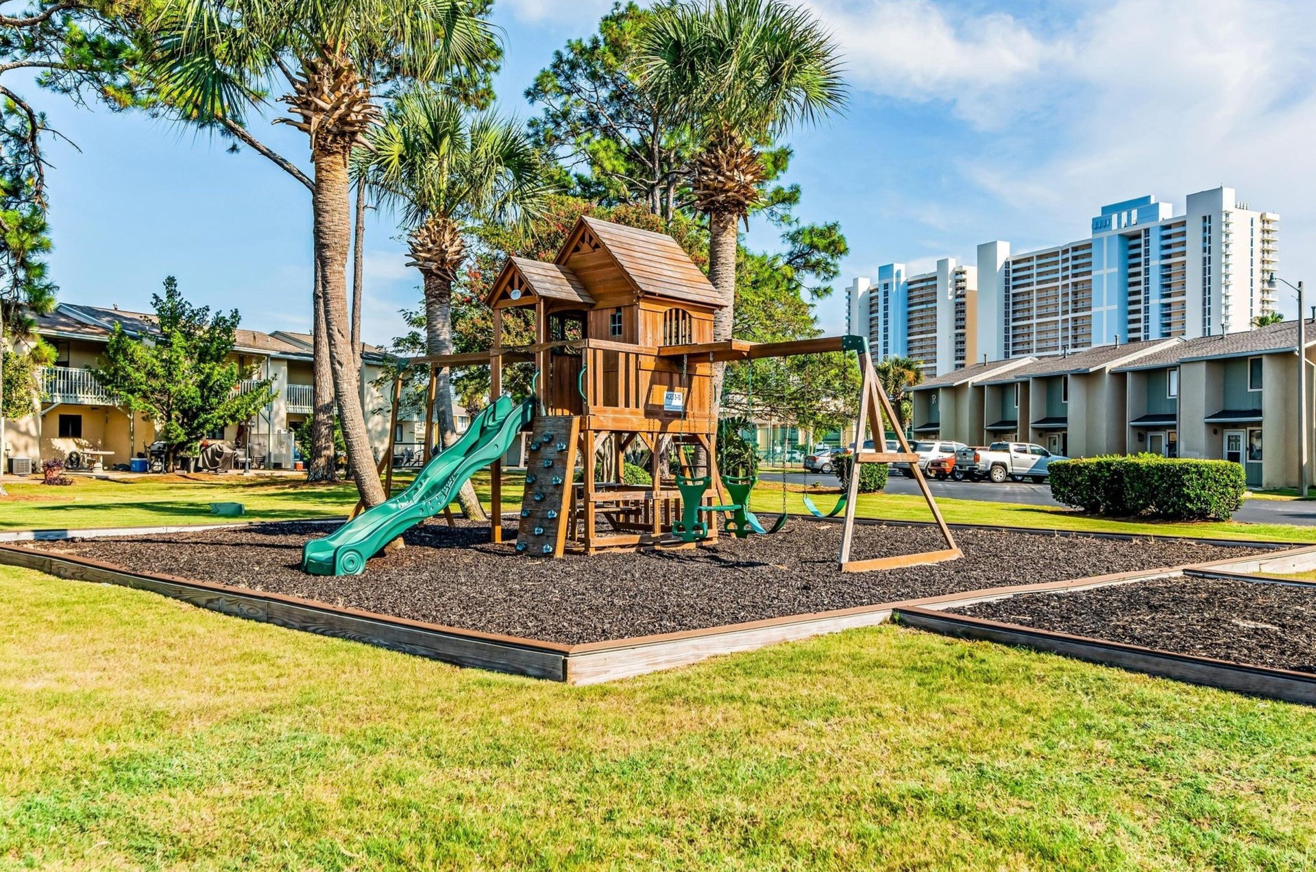 The playground at Gulf Highands Beach Resort