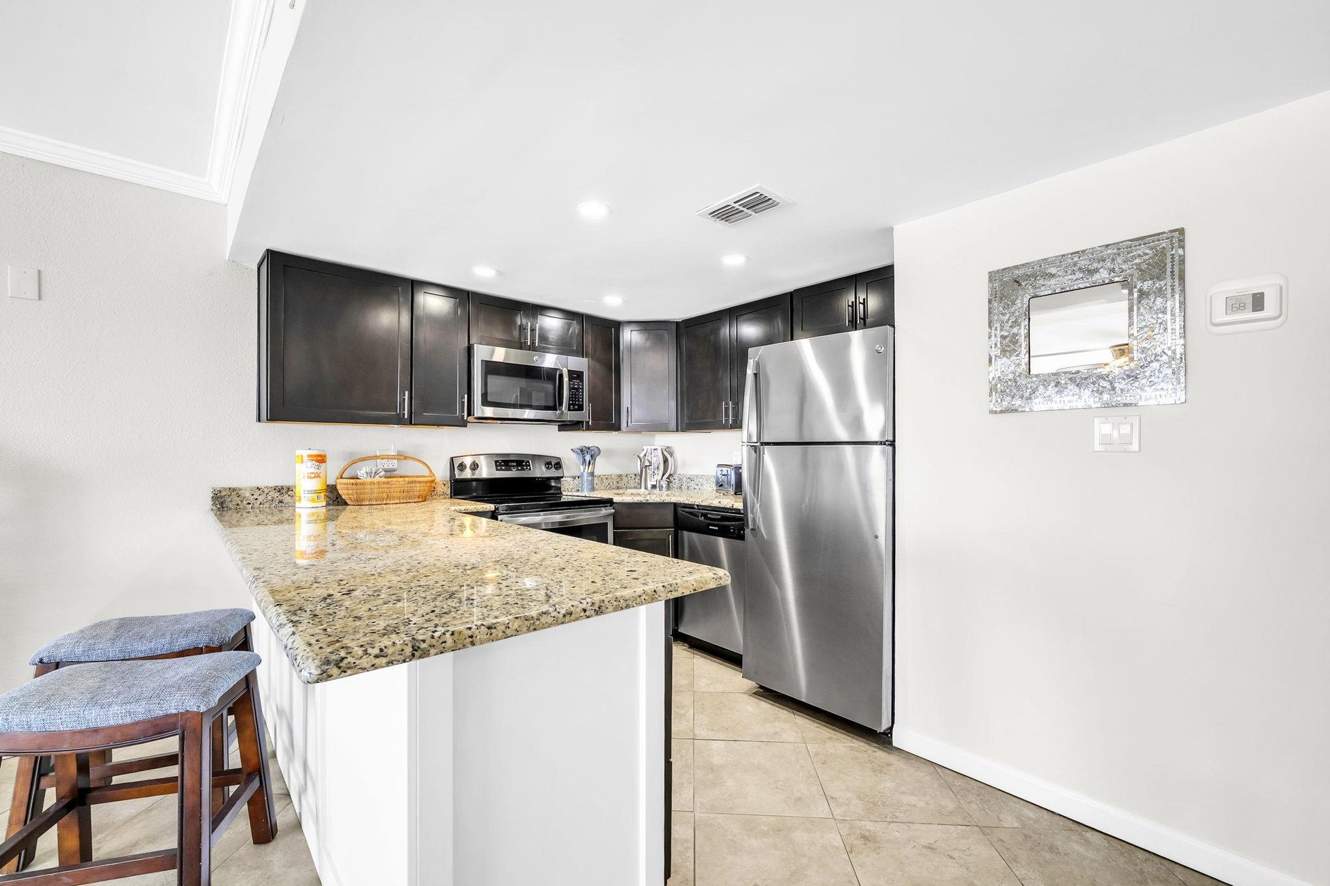 HSRC KitchenBreakfast Bar Seating For Two