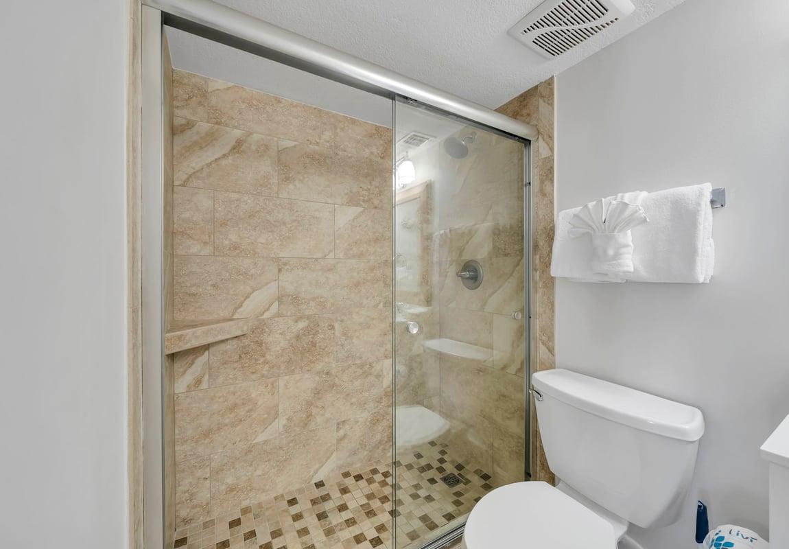 HSRC Master Bathroom with WalkIn Shower