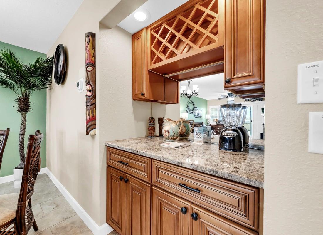 HSRC Wine Rack in Dining Area