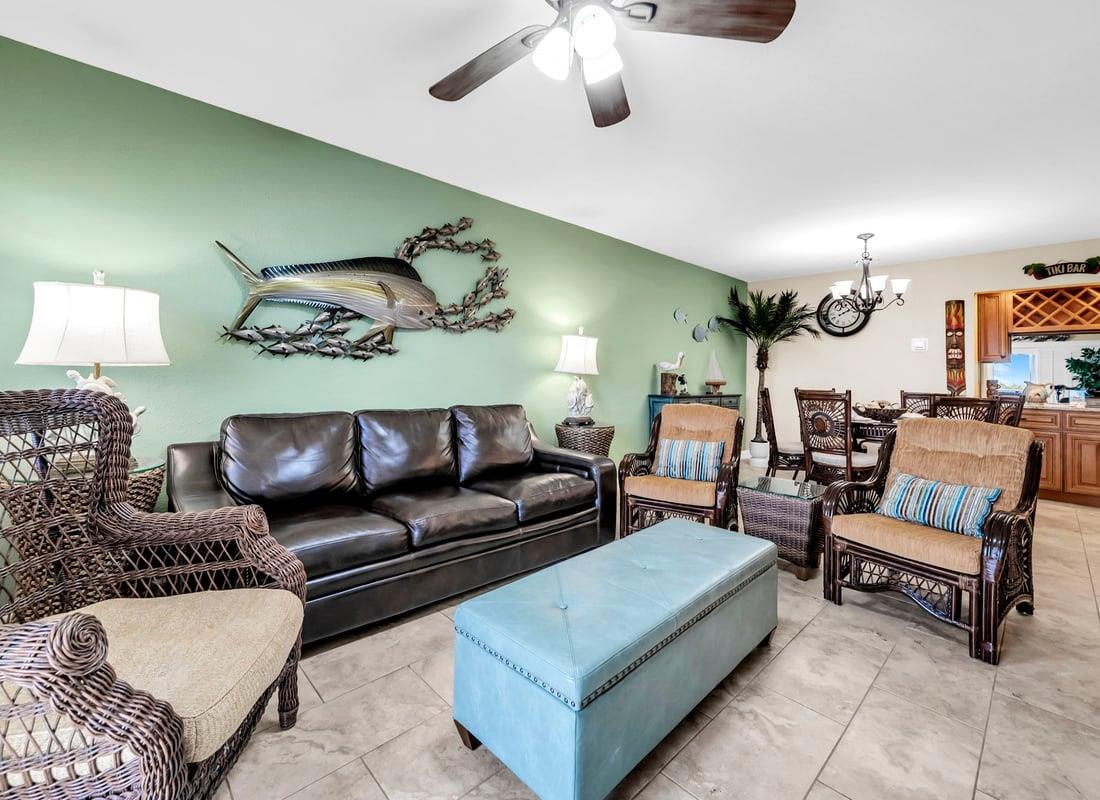 HSRC Living Area With Sofa Sleeper