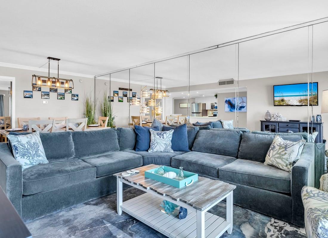 HSRC Living Area With Sofa Sleeper