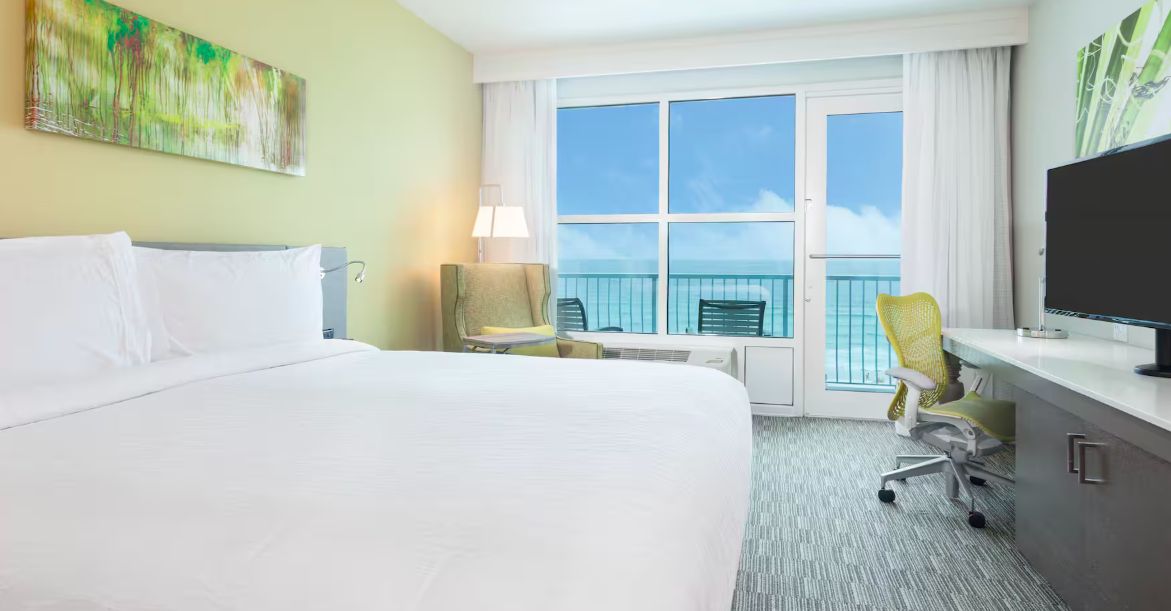 Room at the Hilton Garden Inn in Fort Walton Beach, Florida
