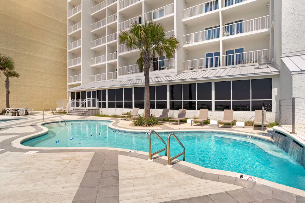 Pool at Best Western on the Beach in Gulf Shores, Alabama