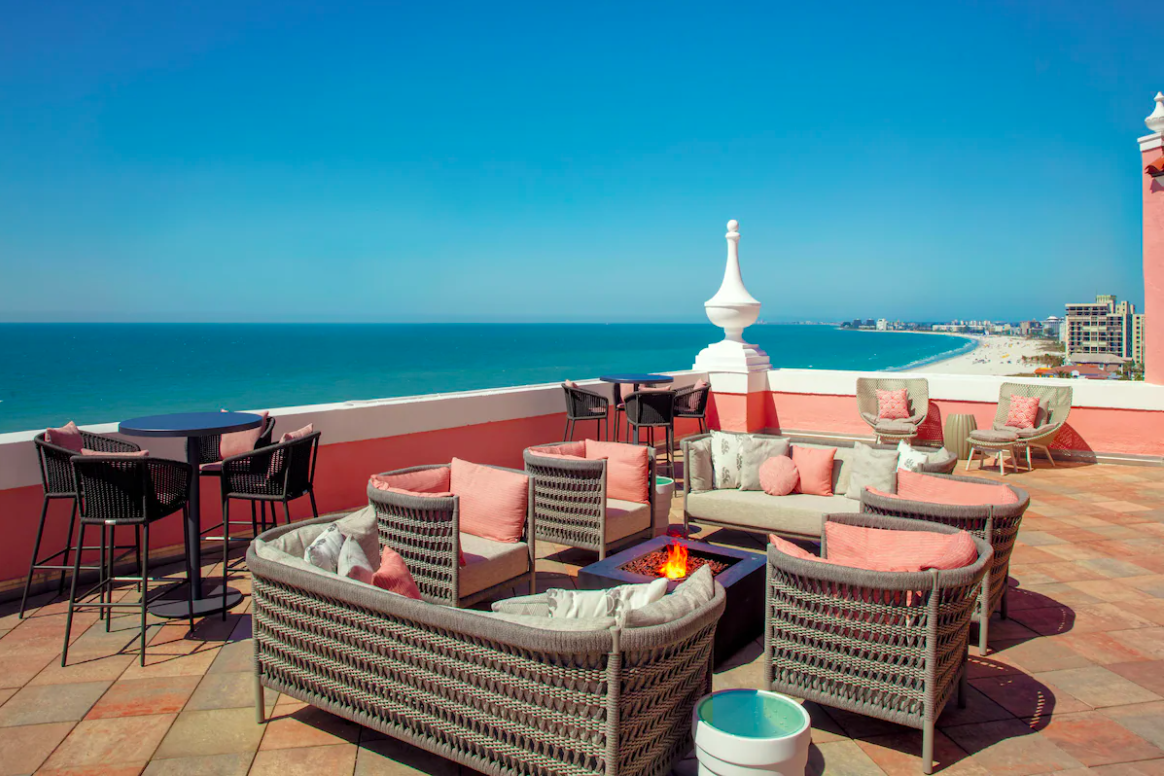 Patio at the Don CeSar