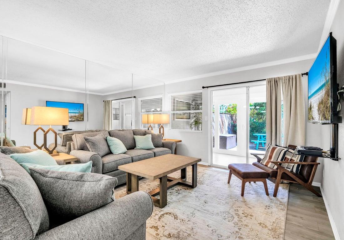 HSRC Living Area with Access to Private Patio