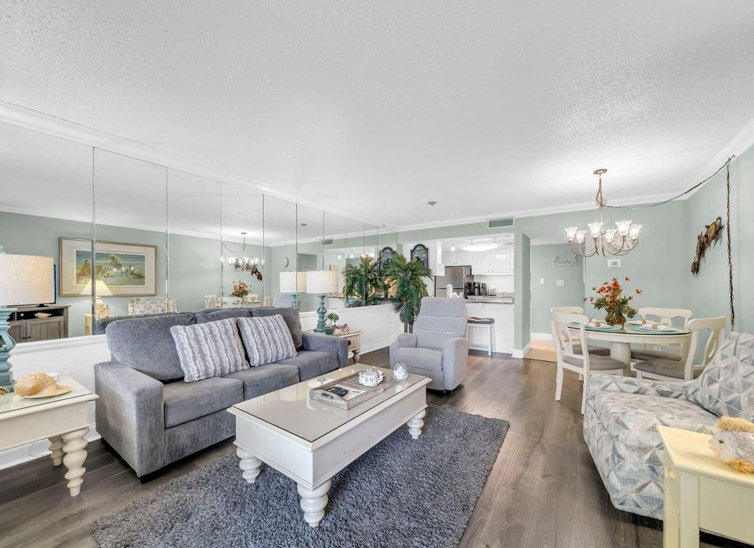 HSRC Living Area With Sofa Sleeper