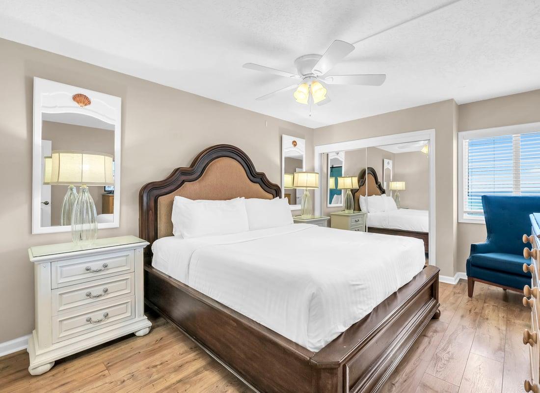 HSRC Master Bedroom With King Size Bed