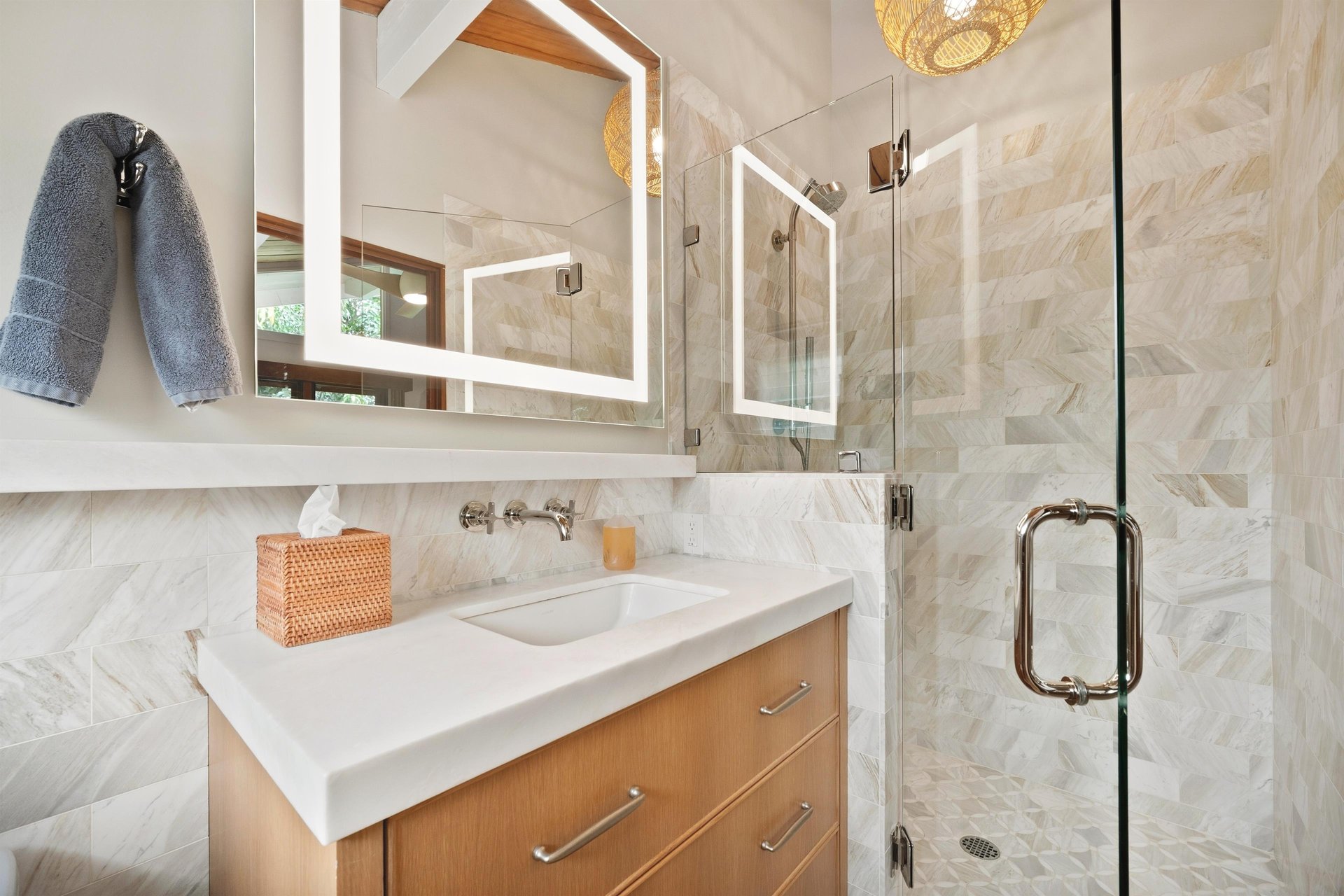 En suite bathroom