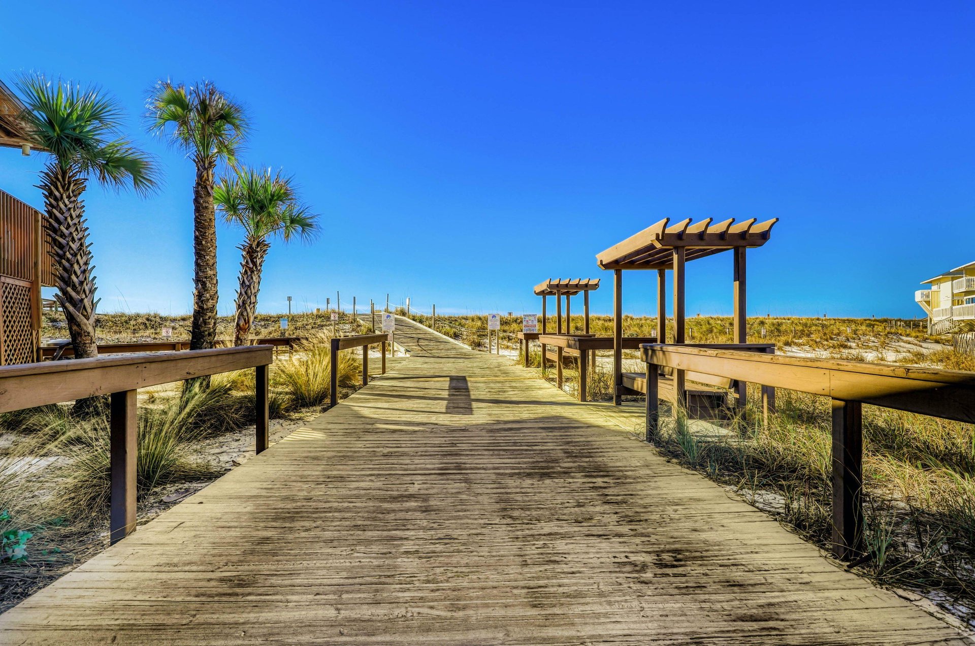 Boardwalk to the beach