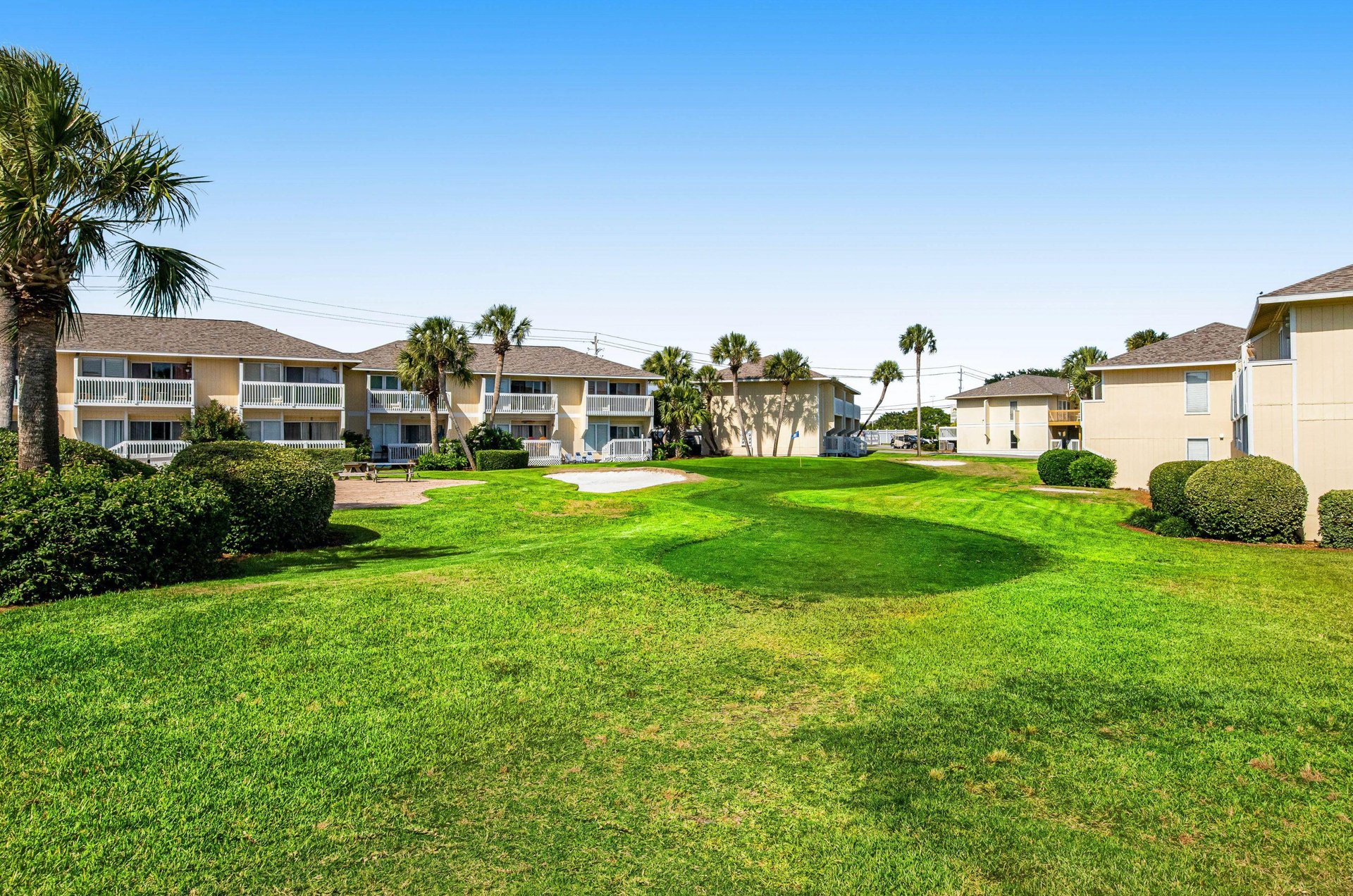 A green in Sandpiper Cove