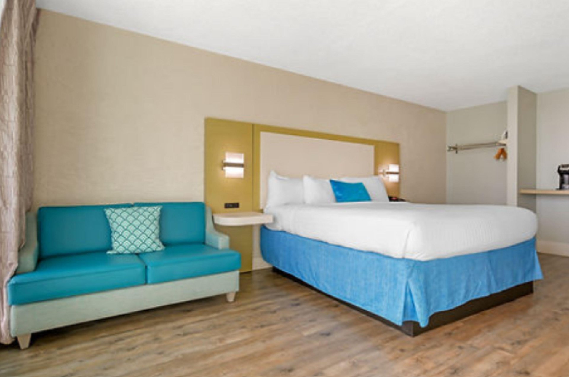 One of the Inns cozy guest rooms.