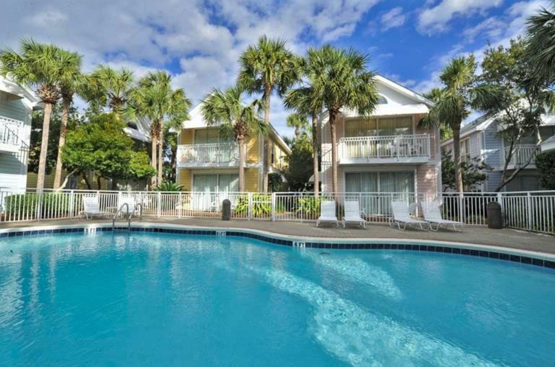 The gated community pool
