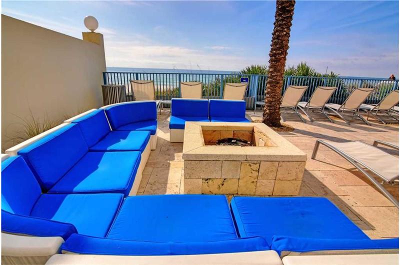 Great pool deck at Sterling Breeze in Panama City Beach Florida