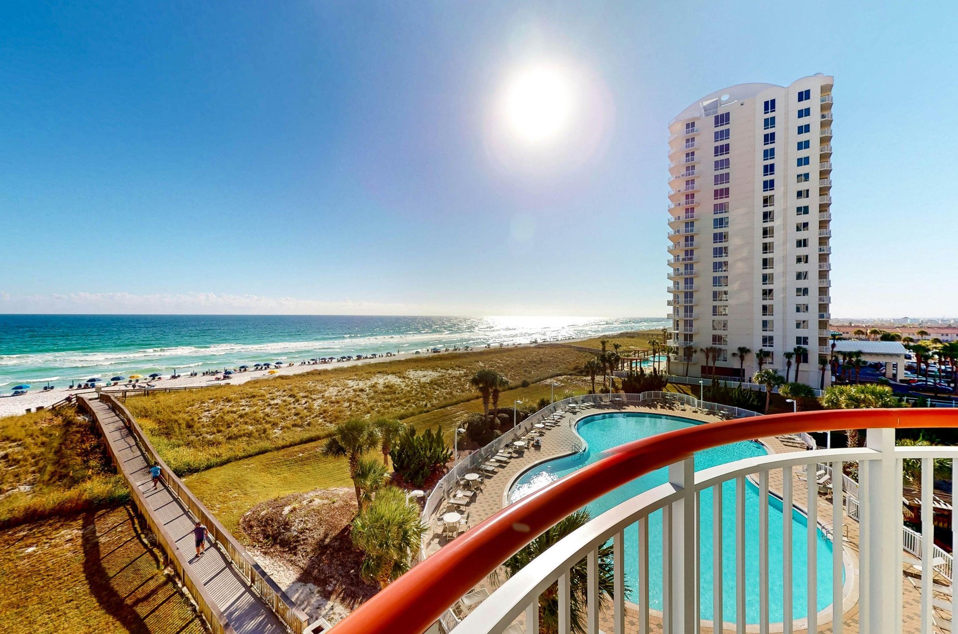 Stay only steps away from amazing beaches