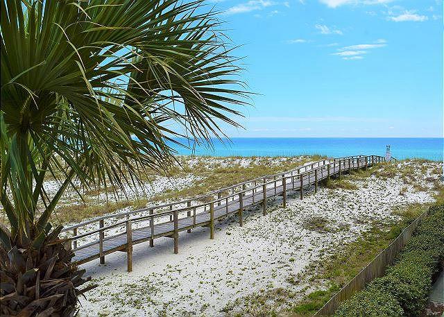 The beach is only a hop away at Starboard Village Condo