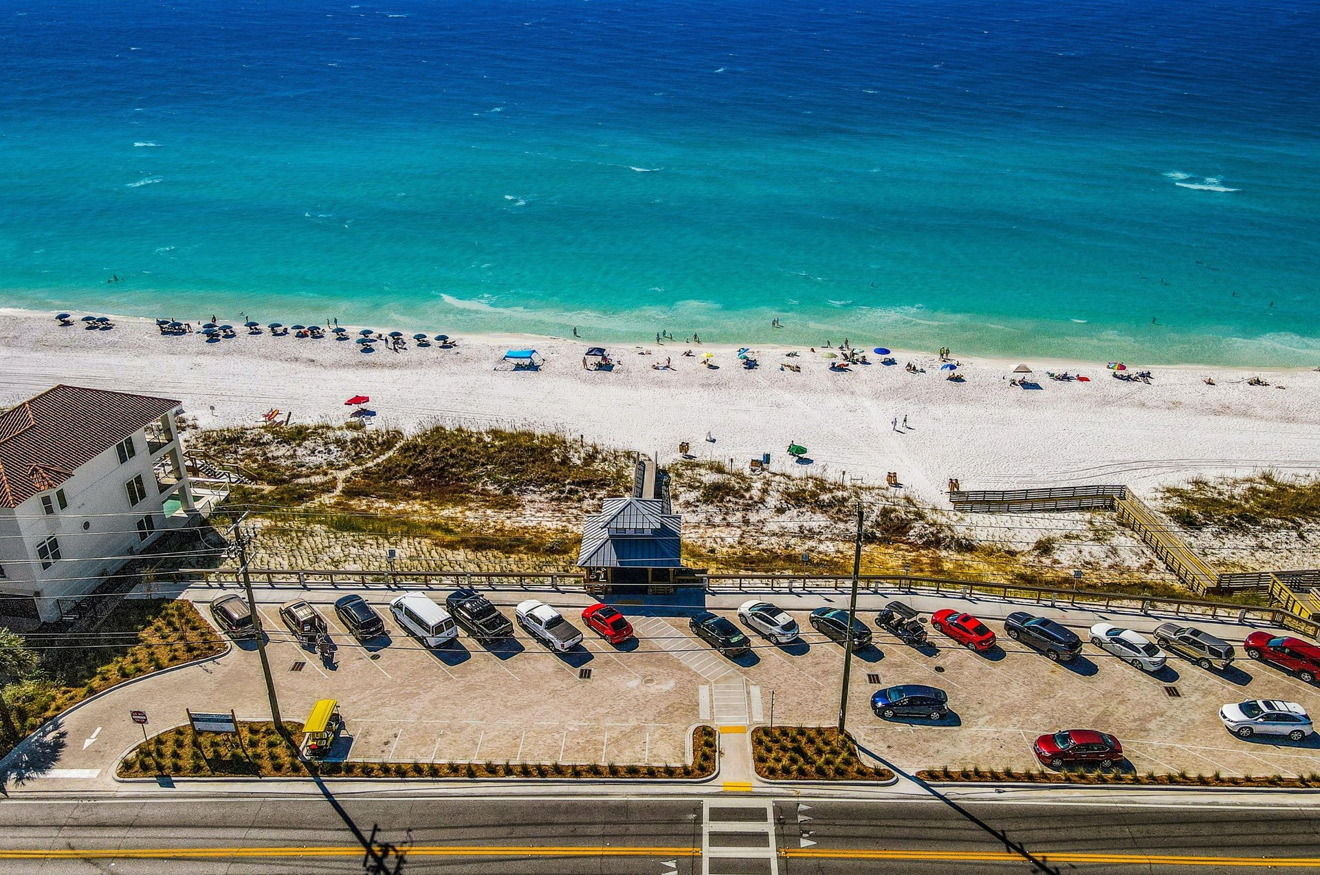 The beach beside the property is ripe for fun.