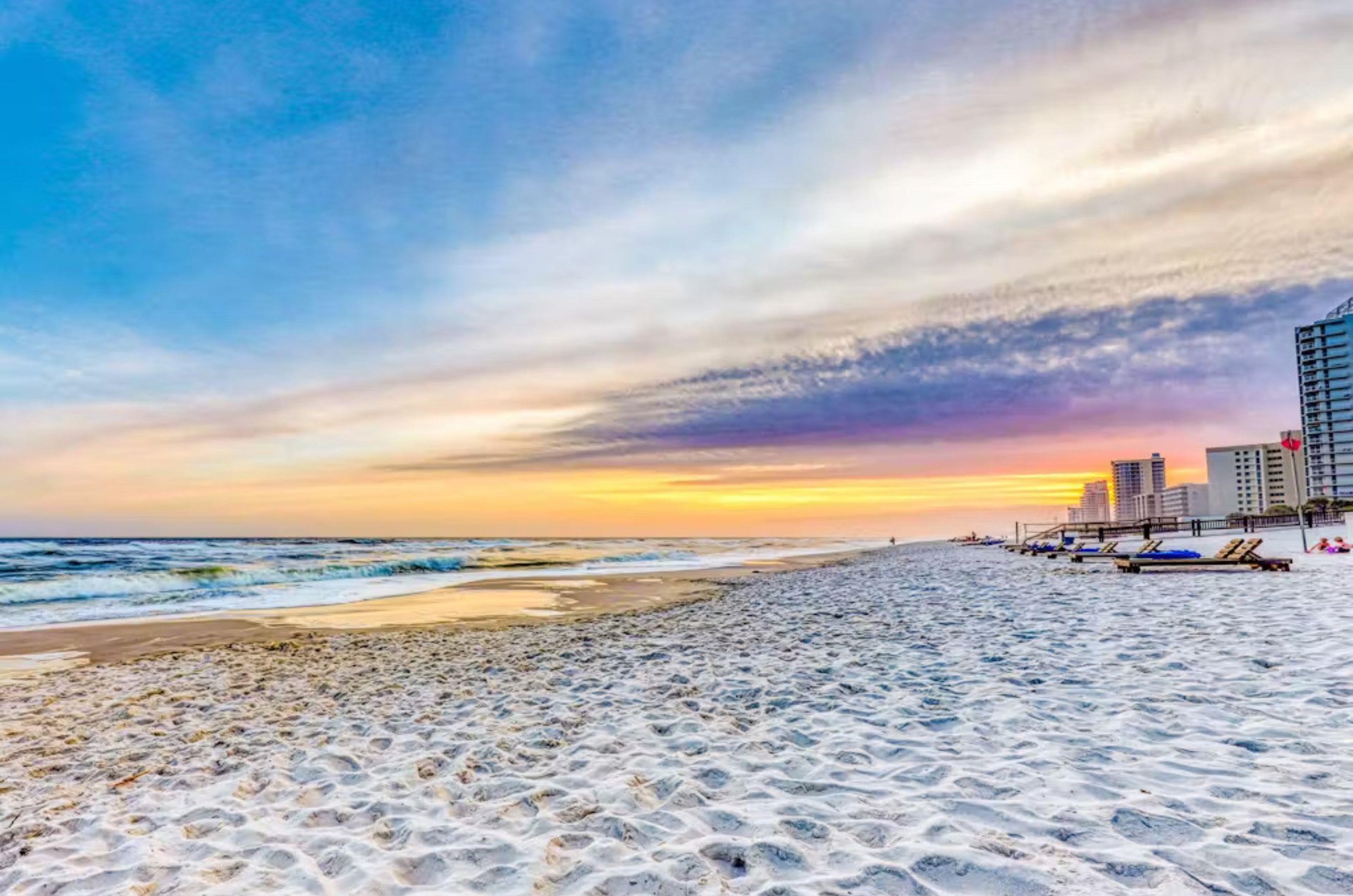 Stay only steps away from miles of breathtaking beaches