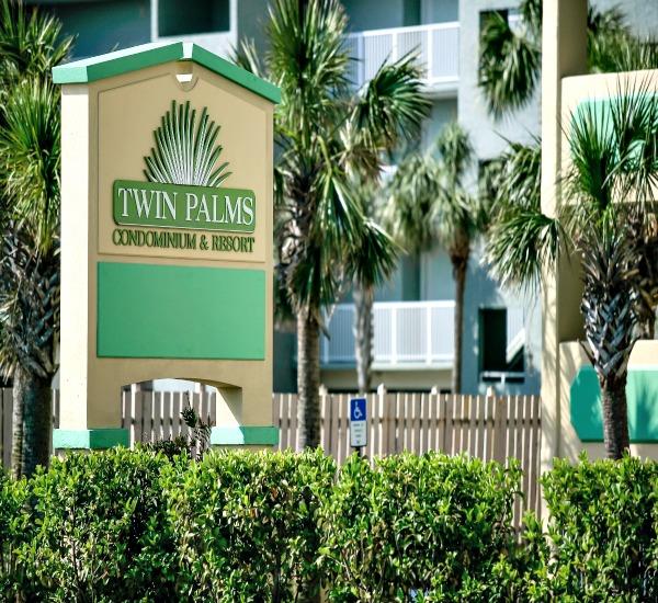 Twin Palms exterior in Panama City Beach FL