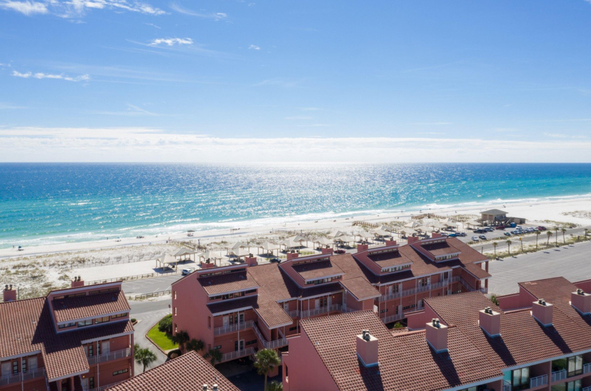 The property is located right by miles of stunning beaches
