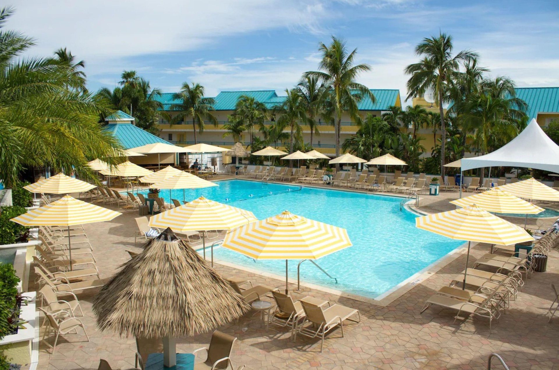 Relax by the lovely outdoor swimming pool