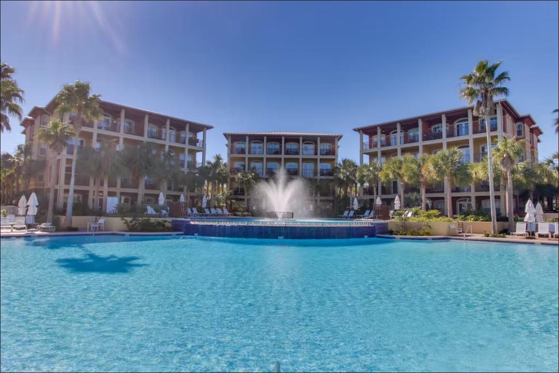 The pool at Seacrest is one of a kind