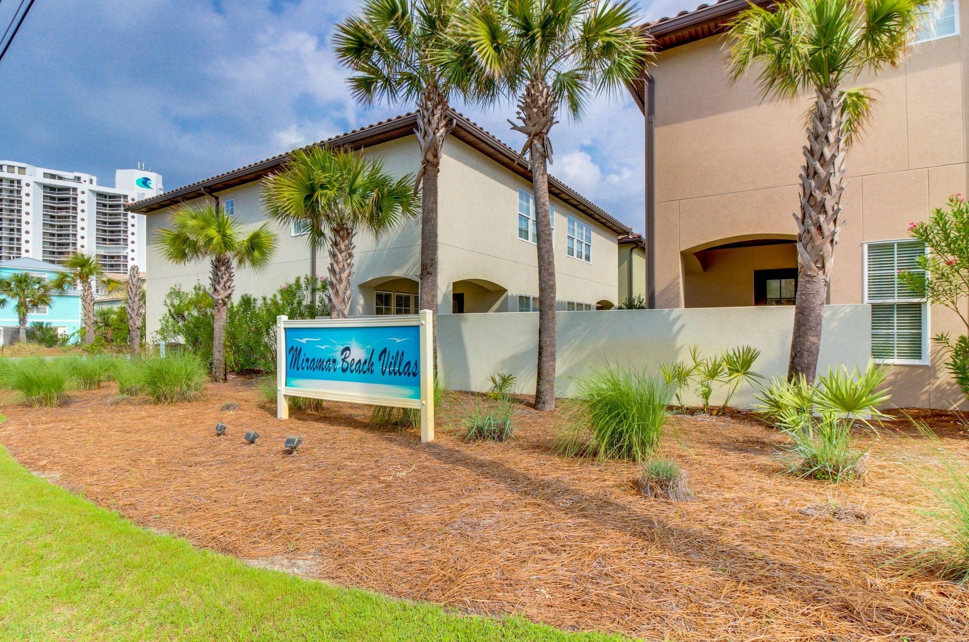 Community entrance sign