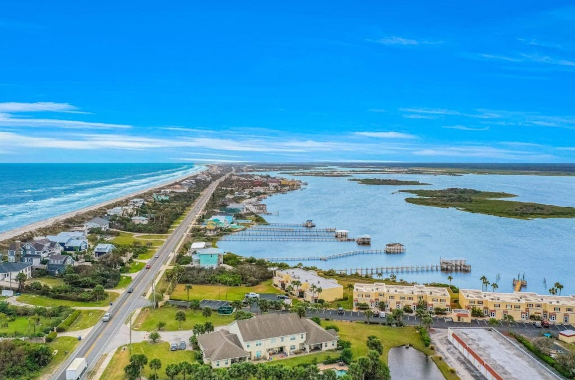 Many condominiums in St. Augustine are waterfront properties