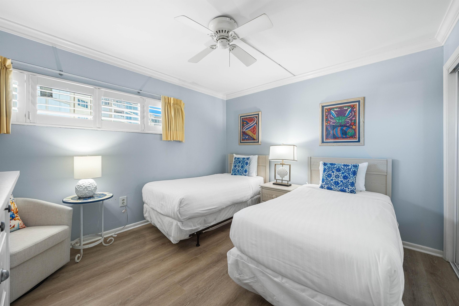 HSRC Guest Bedroom With Two Twin Beds