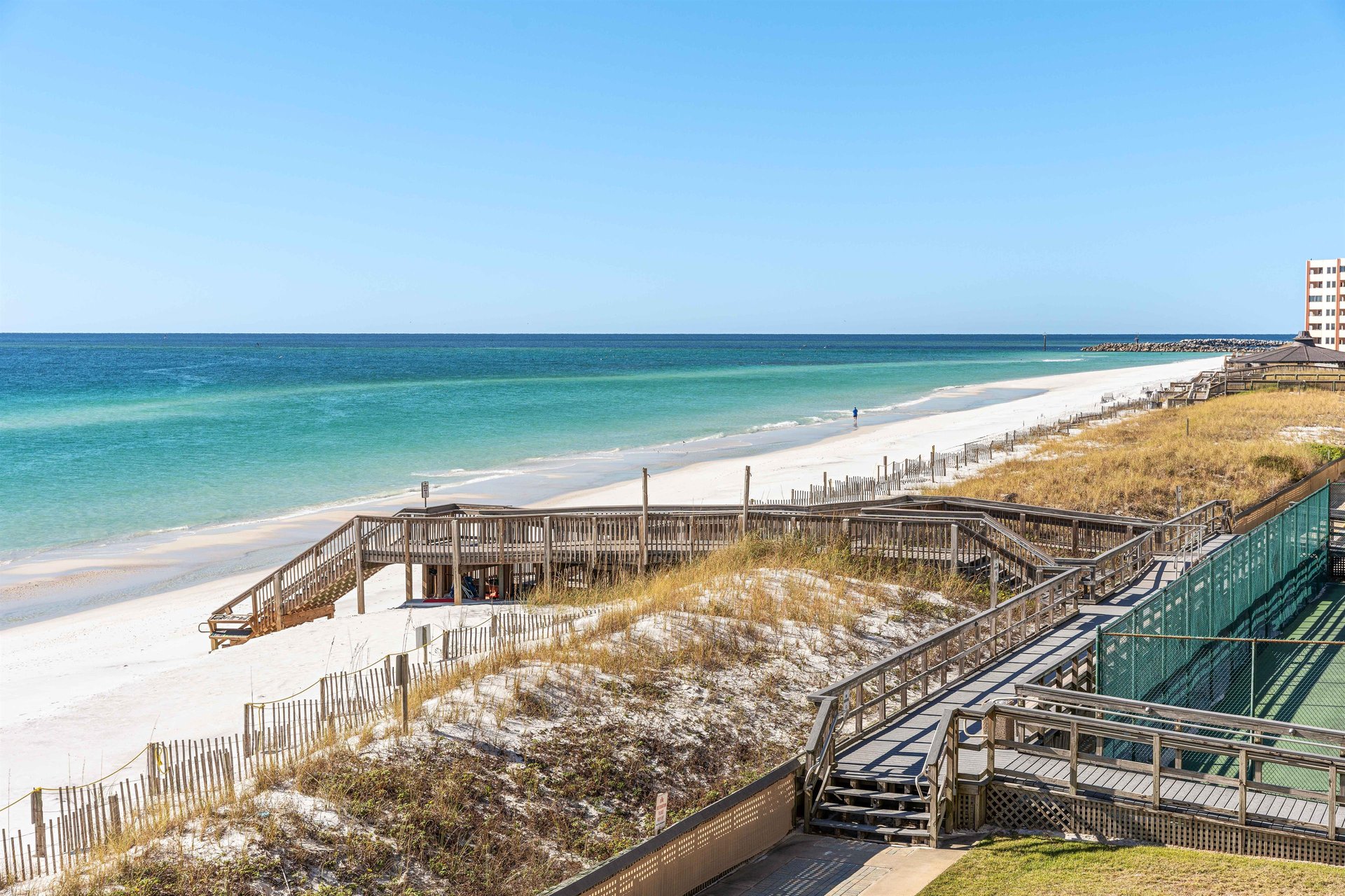 HSRC View Of Boardwalk From Private Balcony
